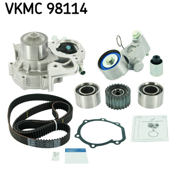 SKF VKMC 98114 Pompa acqua + Kit cinghie dentate